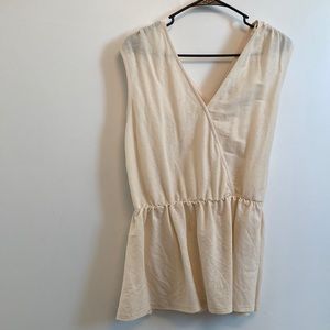 Crème cotton top